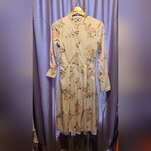 ANTONIO MELANI floral cottage core midi dress